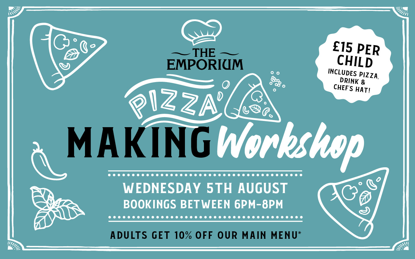 Kids Pizza Making Workshop at The Emporium