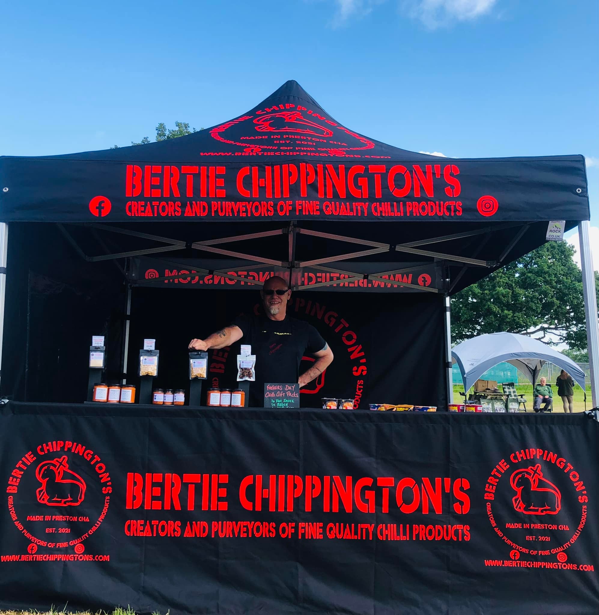 Bertie Chippingtons Food Stall