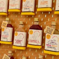 A variety of bottled Juiced the Tip products