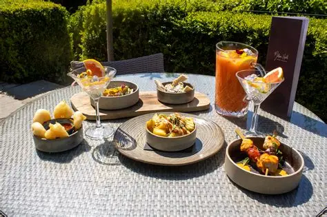 Tapas on the Terrace at Mitton Hall