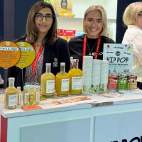 A Jinger Drinks stand